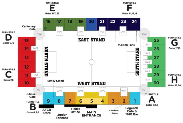 Bournemouth vs Everton Tickets  Bournemouth vs Everton Vitality