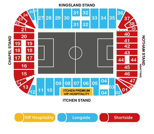 Southampton vs Liverpool Tickets - Southampton vs Liverpool St Mary's